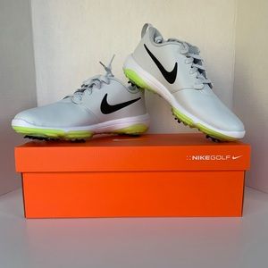 Nike Roshe G Tour Golf Shoes Cleats Platinum Volt